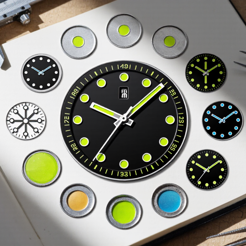 How to Design a Custom Watch Dial with Luminous Markers?