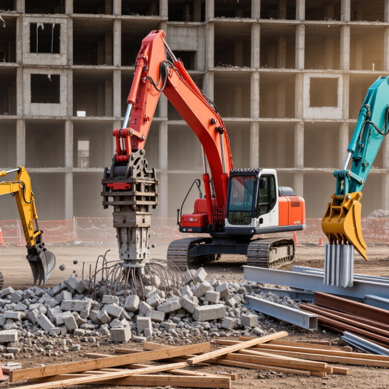 What Are the Top Demolition Attachments for Excavators?