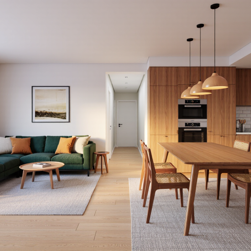How to Match Living Room and Dining Room Furniture?