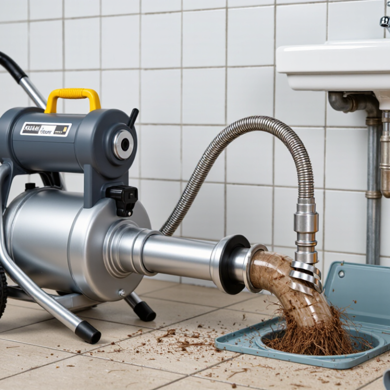 What Is a Drain Cleaning Machine and How Does It Work?