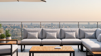 Why Choose an Outdoor Furniture Set for Global Buyers?