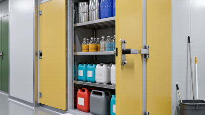 What Is the Best Hazmat Locker for Chemical Storage?