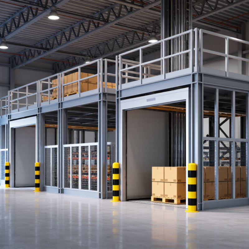 How to Choose a Cargo Lift Size for a 2 Story Factory?