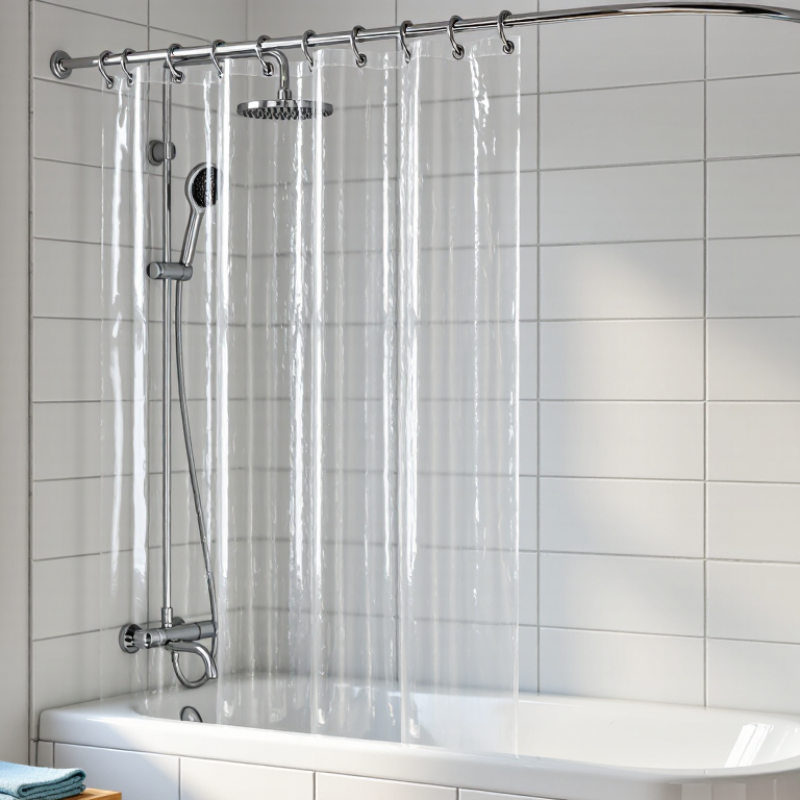 What Is a Clear Shower Curtain and Why Buy One?