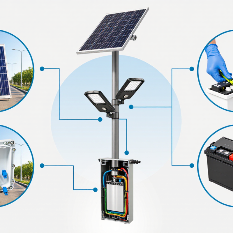 How to Replace the Battery in a Solar Street Light?