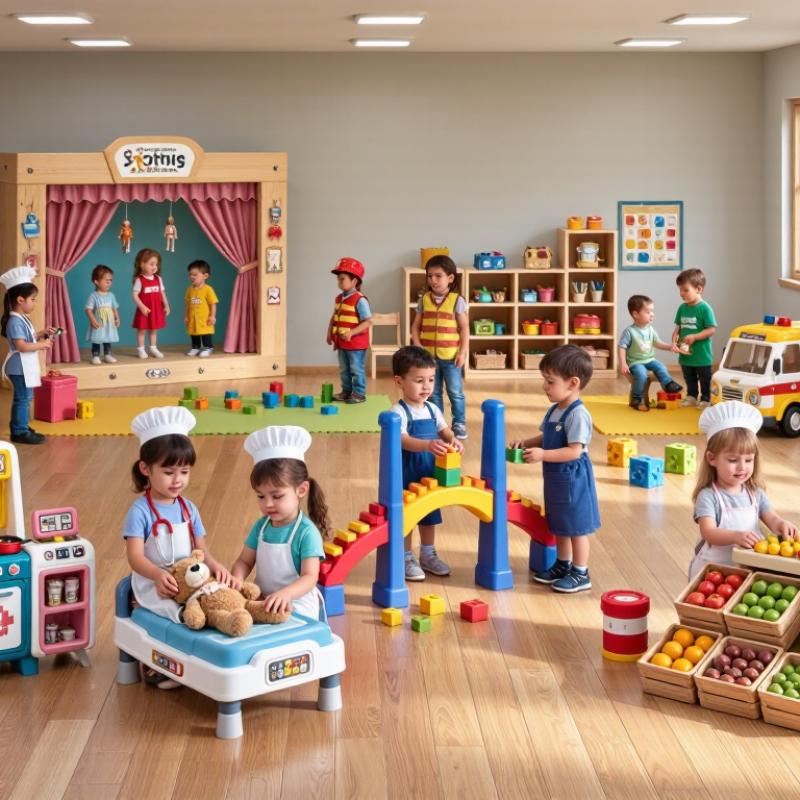 China Top 10 Pretend Play Toy Types That Foster Teamwork