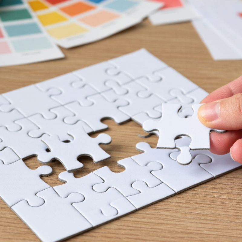 Why Choose Blank Puzzles for Custom Designs?