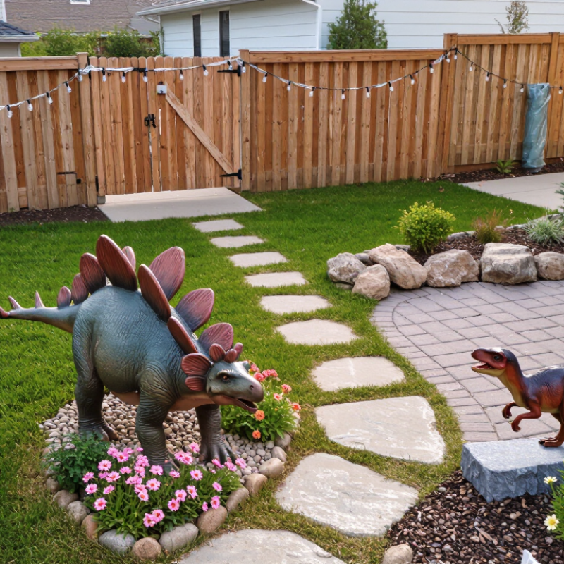 How to Choose Dinosaur Outdoor Decorations?