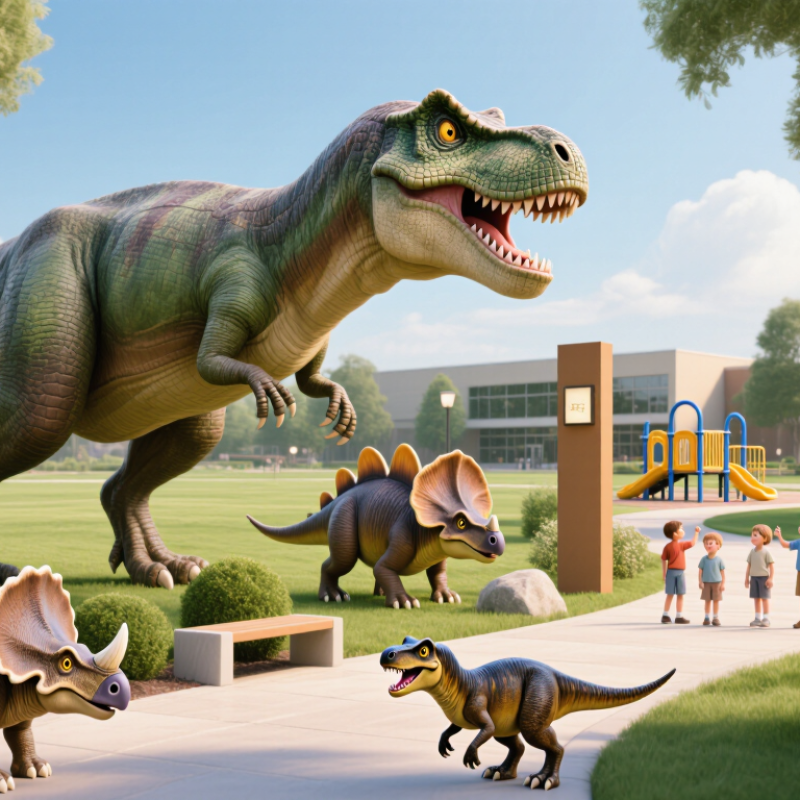 What Are Dinosaur Outdoor Decorations Used For?