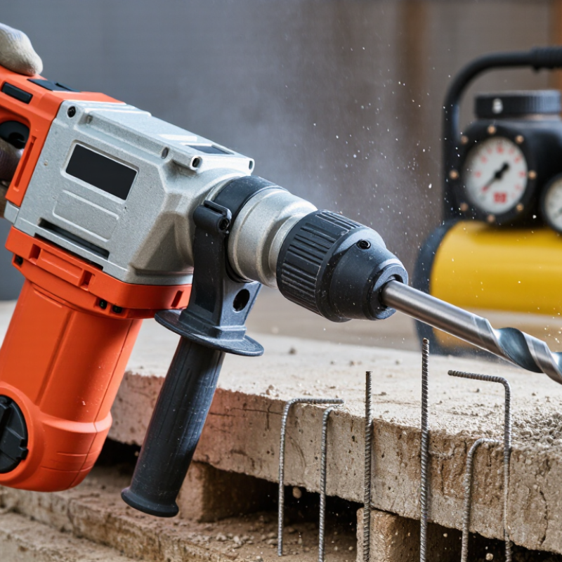 What Is a Pneumatic Rotary Hammer Drill?