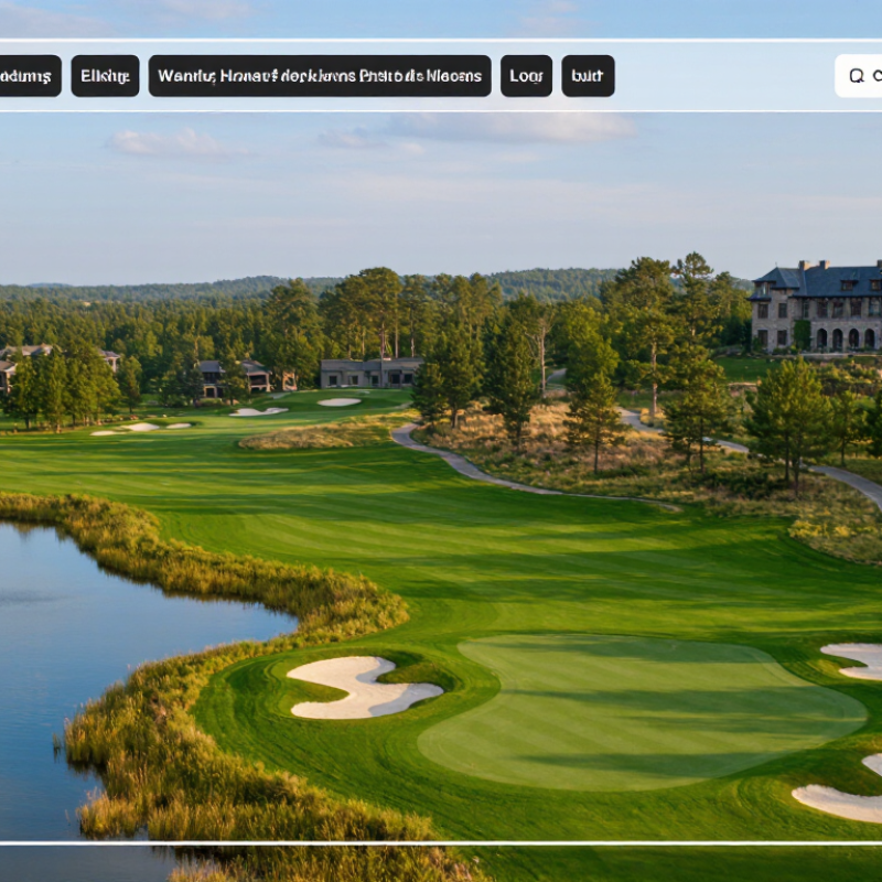 Why Choose a Championship Golf Course for Your Project?