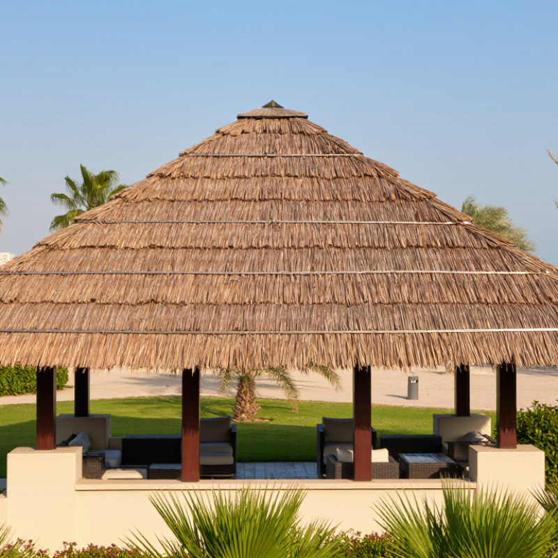 China Top Plastic Synthetic Thatch Manufacturers?