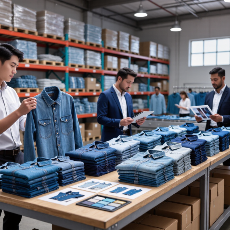 How to Find Reliable Wholesale Denim Shirts Suppliers