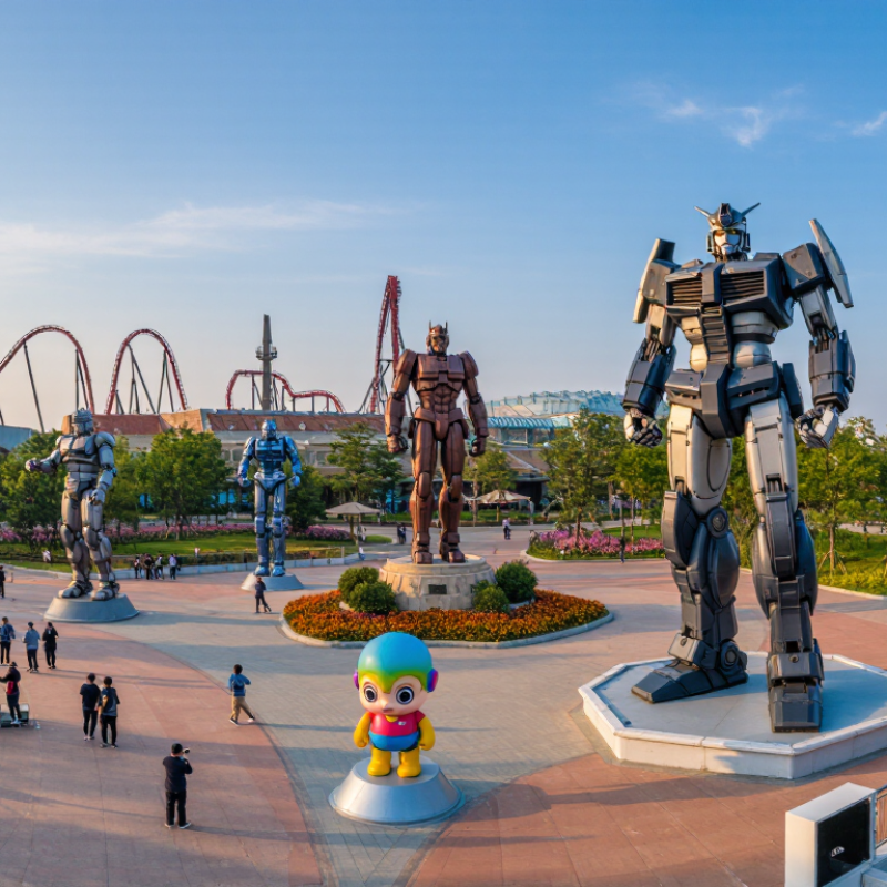 What Are the Safety Standards for Theme Park Statues?