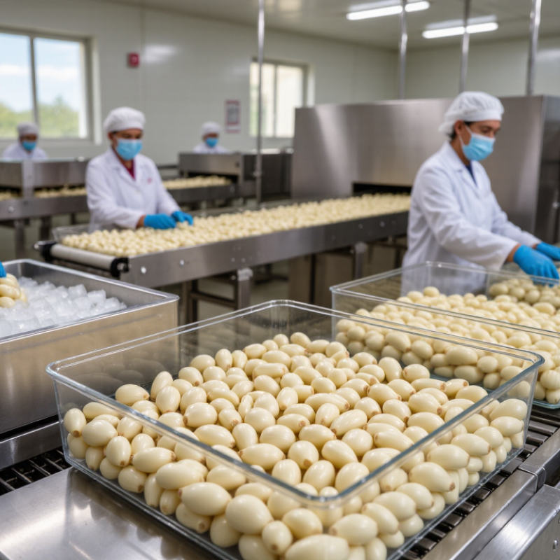 How to Source Fresh Peeled Garlic in 2026?