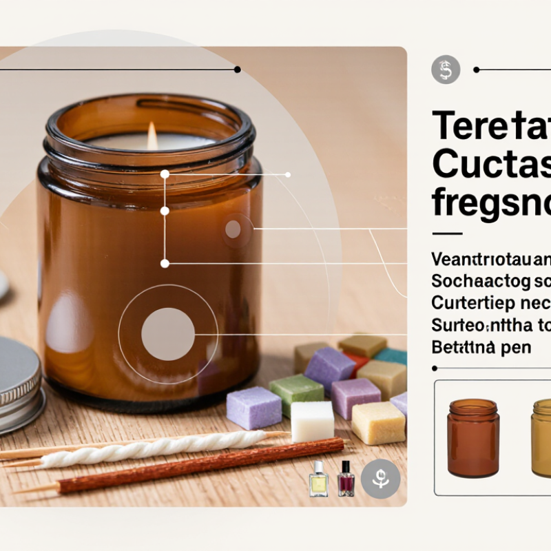 What Is a Custom Amber Glass Jar Candle?