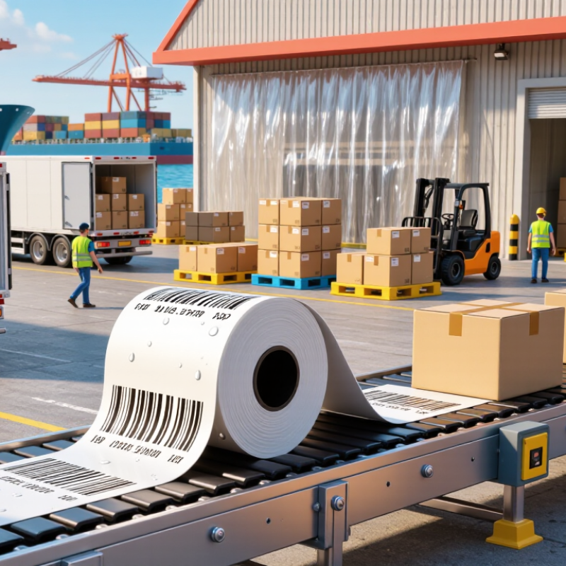Why Choose Direct Thermal Roll Labels for Global Shipping?