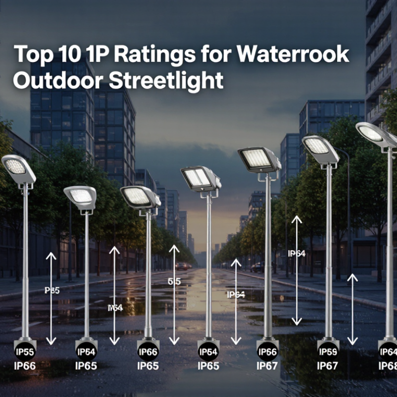 ¿Top 10 grados IP para farolas exteriores impermeables?