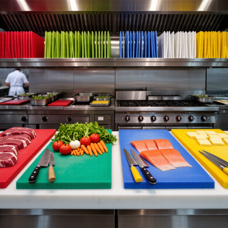 How to Use HACCP Color Coding for Cutting Boards?