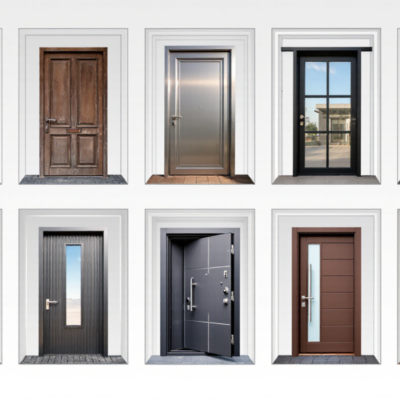 Top 10 Metal Front Door Designs for Modern Homes?