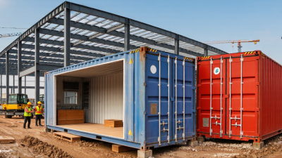 How to Choose a Construction Shipping Container?