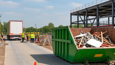How to Choose a Construction Site Dumpster?