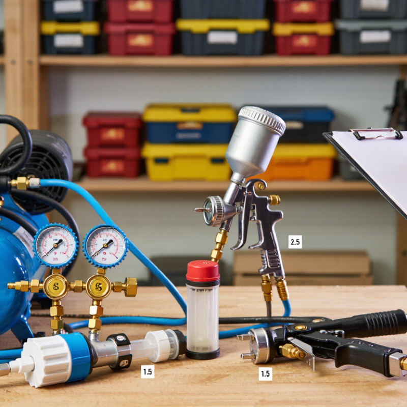 Como usar um regulador de ar no compressor de ar?