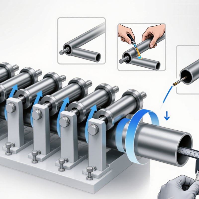 Why Use a Multi Roller Setup for Tube Elongation and Thinning?