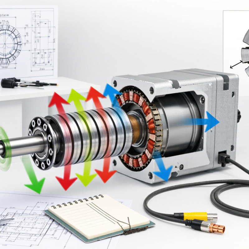 ¿Qué es el torque de cogging en motores sin escobillas?