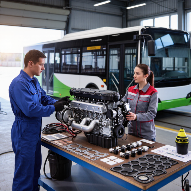 How to Source Reliable CNG Bus Engine Parts?