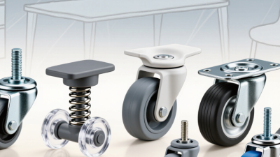 Top 10 Types of Furniture Castor Wheels for Global Buyers