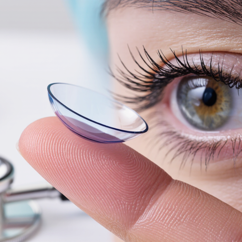 What Is a 14.2mm Prescription Contact Lens?