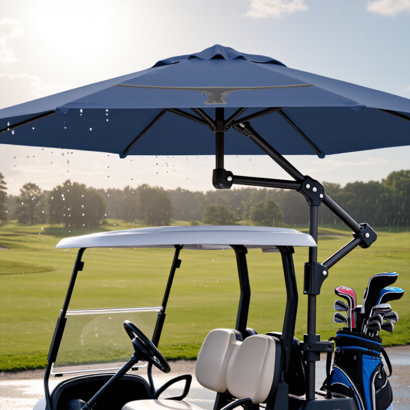 Top Golf Cart Umbrellas for Rain and Sun Protection