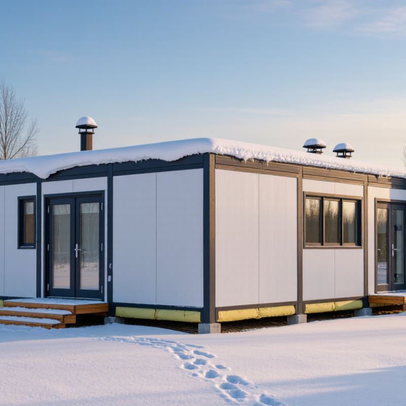 O que são casas modulares para climas frios?