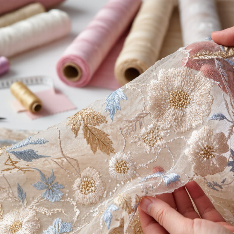 Why Choose Embroidery Sheer Fabric for Global Sourcing?