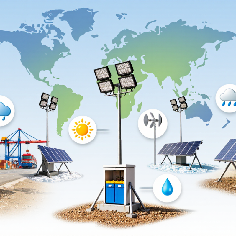 2026 Top Solar Light Tower Buying Guide for Global Buyers