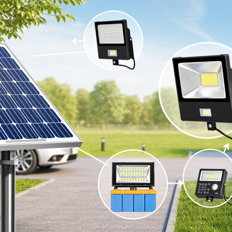 How Do Solar Flood Lights Work in 2026?
