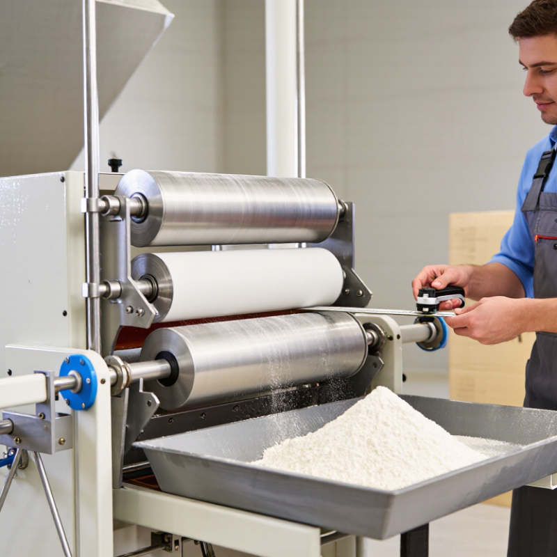 Why Adjust the Roller Gap on a Flour Mill Machine?