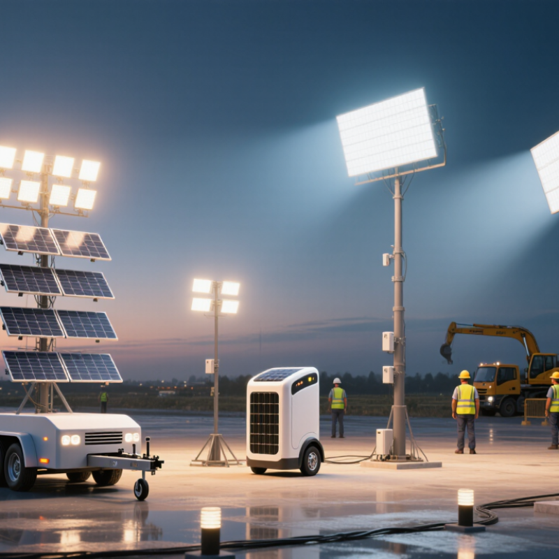 What Are the 2026 Top Solar Light Tower Types?