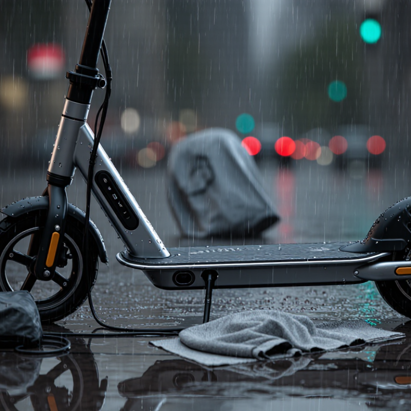 How to Waterproof an Electric Kick Scooter for Rain?