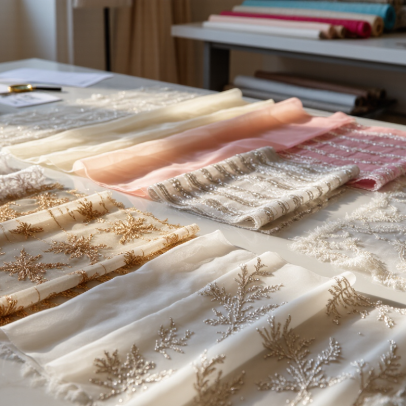 Top 10 Embroidery Sheer Fabric Types for Global Buyers