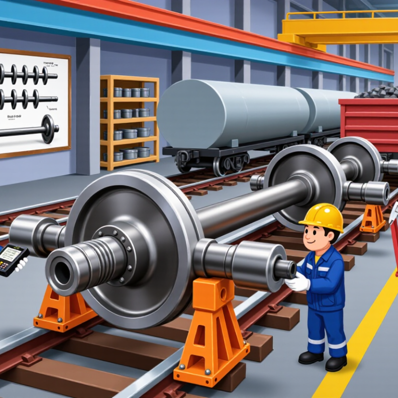 How to Choose the Right Railway Wagon Axle?