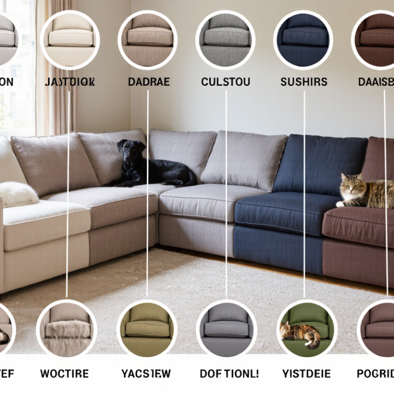 How to Choose a Sofa Color That Hides Pet Hair in 2026