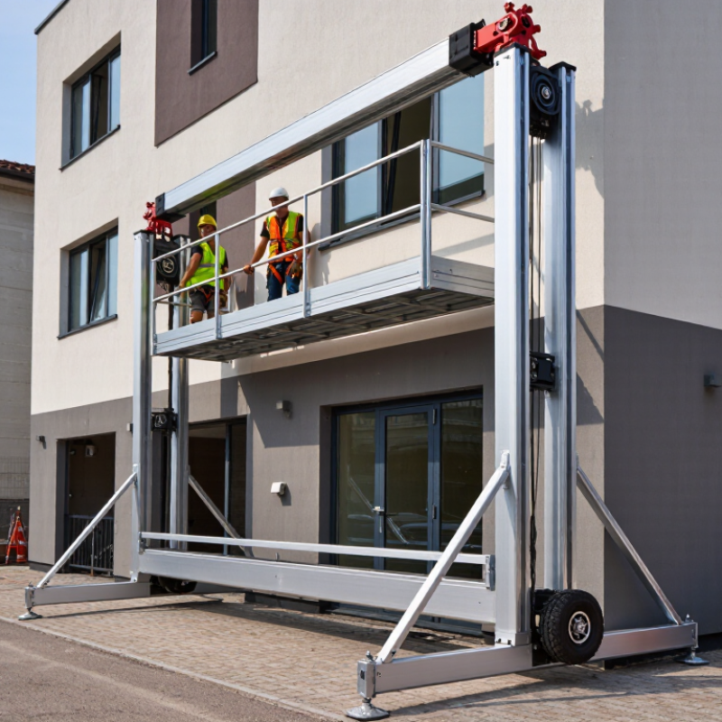 What Is Non Stop Crank Up Scaffolding?