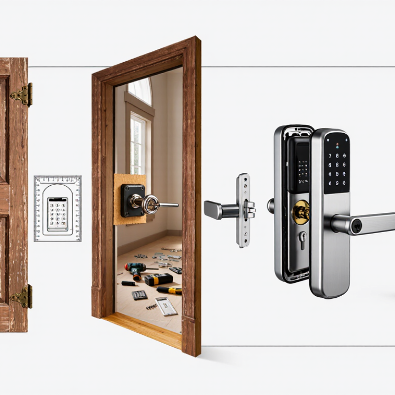 How to Install a Smart Lock on an Old Wooden Door in 2026?