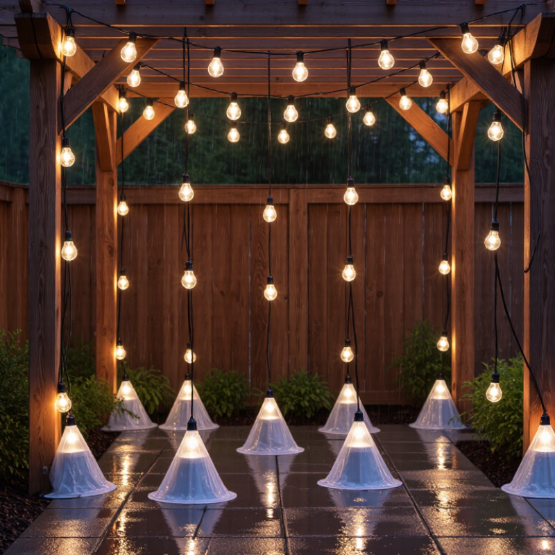 How to Waterproof Outdoor String Lights for Your Backyard?
