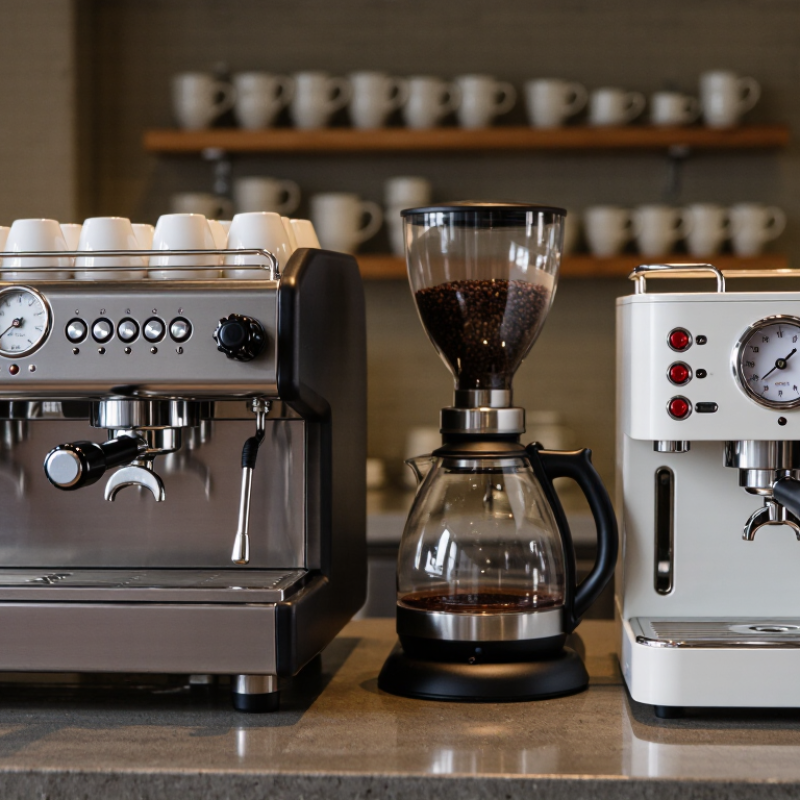 Top 10 Differences Between Commercial and Home Coffee Machines