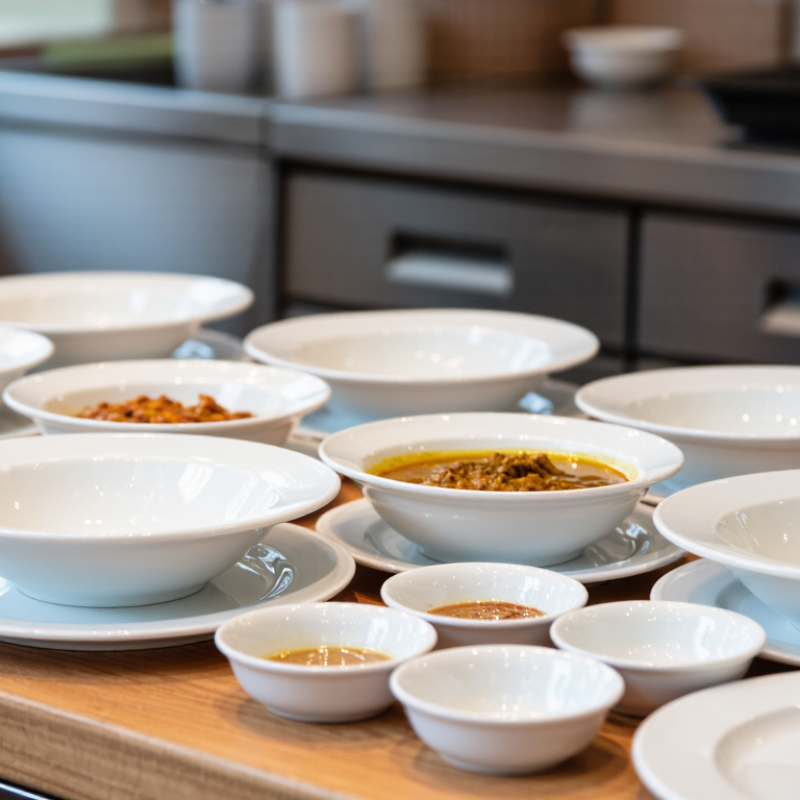 How to Choose Restaurant White Ware Porcelain for Wholesale