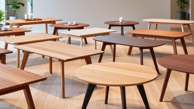 China Top 10 Modern Wood Coffee Table Manufacturers?