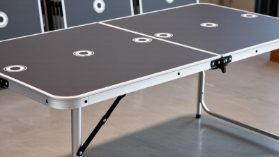 Top Regulation Beer Pong Table Suppliers Worldwide